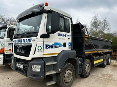 2014 MAN TGS 35.400 8x4 Steel Body Tipper