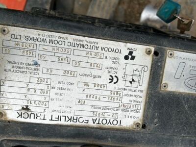 2002 Toyota 25 Forklift - 13
