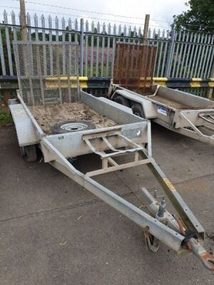 Indespension Tandem Axle Drawbar Plant Trailer