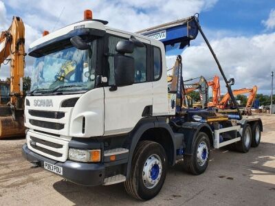 2013 Scania P360 8x4 Hook Loader