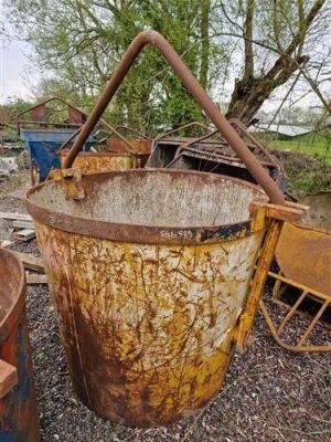 Crane Concrete Hopper