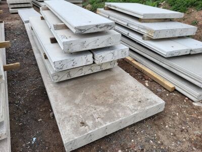 6x Concrete Panels