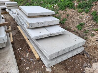 6x Concrete Panels