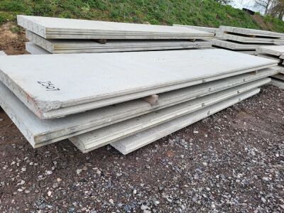 4x Concrete Panels