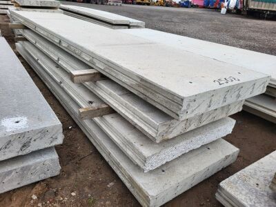 4x Concrete Panels