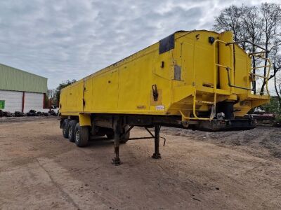 2007 Wilcox Insulated Triaxle Tipper Trailer