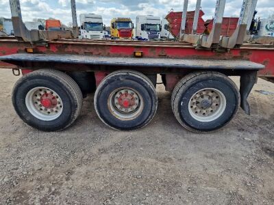 2011 SDC Trailers Triaxle Log Crane Trailer - 5