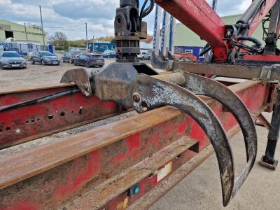 2011 SDC Trailers Triaxle Log Crane Trailer - 7