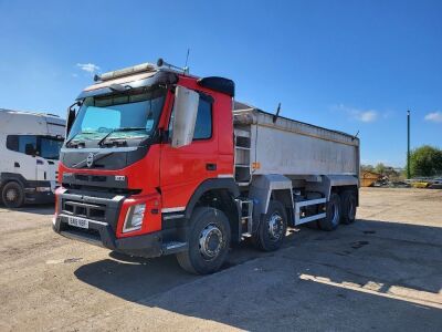 2016 Volvo FMX 8x4 Alloy Body Tipper