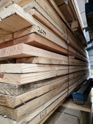 120x Softwood Timber Planks - 2