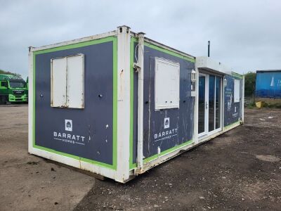 30ft x 10ft Jack Leg Anti-vandal Site Office 