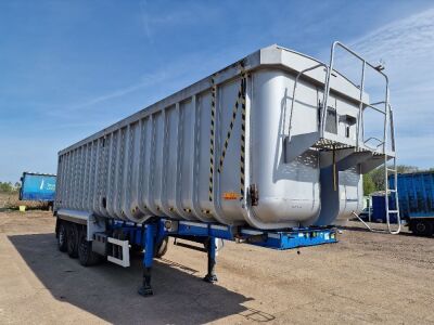 2015 Wilcox Triaxle Alloy Bulk Tipping Trailer