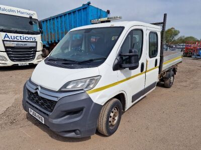 2016 Citroen Relay 35 L2 Hdi Crew Cab Tipper