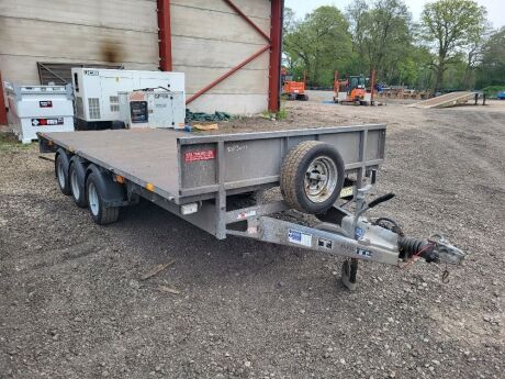 2019 Ifor Williams 3.5ton Triaxle Flat Trailer