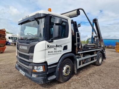 2019 Scania P250 4x2 Telescopic Skip Loader