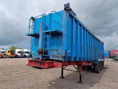 2003 Euroejectors 75³ Scrap Spec Tipping Trailer - 2