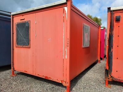 5m x 3m Jack Leg Anti-vandal Site Office