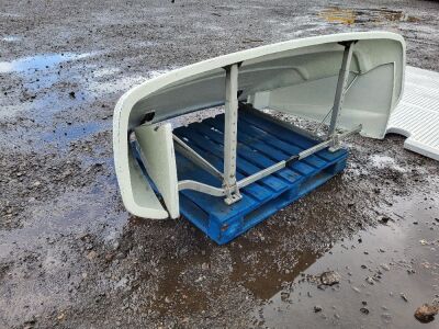 Fiberglass Truck Cab Aerofoil Top - 2