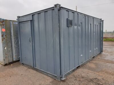 16 x 8 Anti Vandal Jack Leg Steel Toilet Block - 2