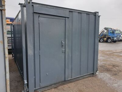 16 x 8 Anti Vandal Jack Leg Steel Toilet Block - 3