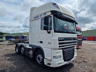 2013 DAF XF 105 460 Super Space Cab 6x2 Mid Lift Tractor Unit