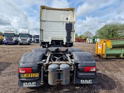 2013 DAF XF 105 460 Super Space Cab 6x2 Mid Lift Tractor Unit - 3