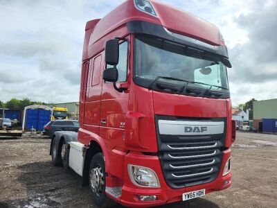 2016 DAF XF 460 Super Space Cab 6x2 Mid Lift Tractor Unit