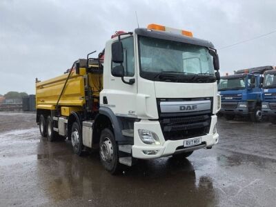 2017 DAF CF 440 8x4 Grabloader