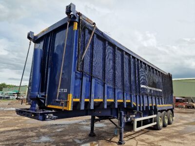 2010 Montracon Triaxle Scrap Spec Tipping Trailer