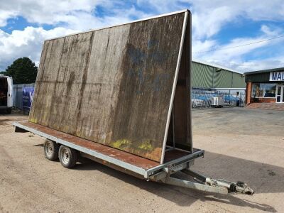 Bateson Tandem Axle Drawbar Flat Trailer 