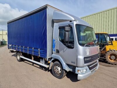 2008 DAF LF 45 140 4x2 Curtainside Rigid