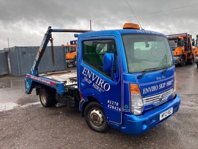 2012 Nissan Cabstar 4x2 Telescopic Skip Loader - 2