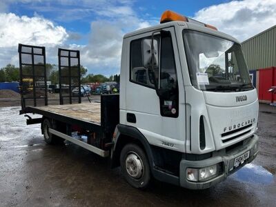 2004 Iveco Eurocargo 75E17 4 x 2 Beaver Tail Plant Rigid