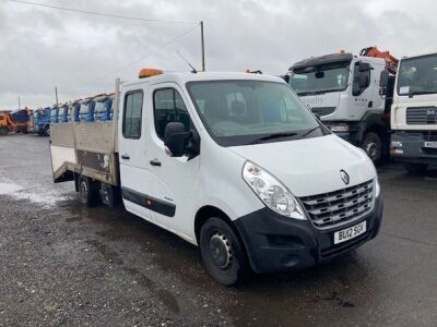 2012 Renualt Master F3500 Dci Crew Cab Recovery Vehicle