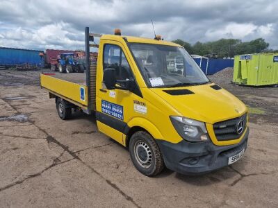 2014 Mercedes Sprinter 4x2 Aluminium Dropside Van