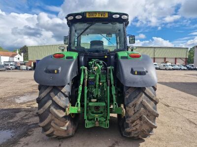 2017 John Deere 6195R Tractor - 6