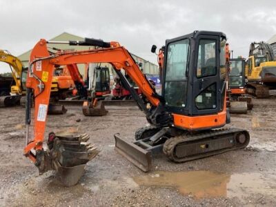 2017 Hitachi ZX33U-5A CLR Mini Digger