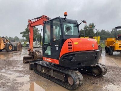 2015 Kubota KX080-4 Excavator - 2