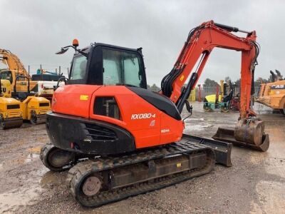 2015 Kubota KX080-4 Excavator - 3