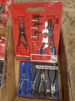 4pc Circlip Pliers and  4pc Circlip Plier Set 