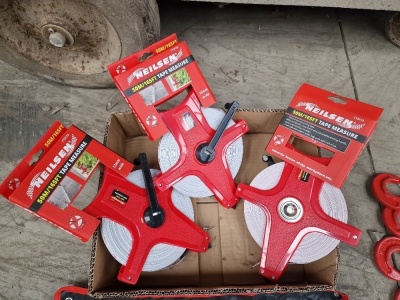 3 x 50m Tape Measures 