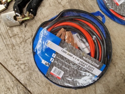 1200amp 5m Long Heavy Duty Jump Leads