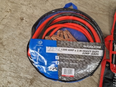 1200amp 5m Long Heavy Duty Jump Leads