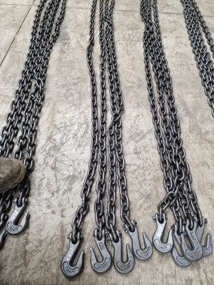 2 x 4m x 10mm Lashing Chains