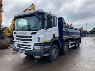 2015 Scania P410 8x4 Steel Body Tipper - 2