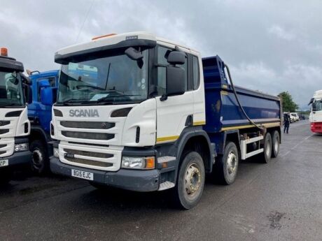 2015 Scania P410 8x4 Steel Body Tipper