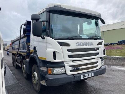 2015 Scania P410 8x4 Steel Body Tipper - 2