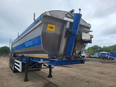 2017 Kelberg Alloy Body Aggregate Tipping Trailer