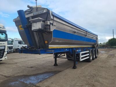 2017 Kelberg Alloy Body Aggregate Tipping Trailer - 2