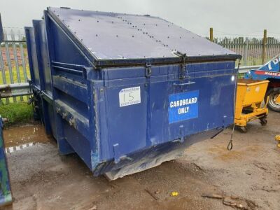 2000 L&M LM8AK 8m³ Chain Lift Compactor Bin - 2